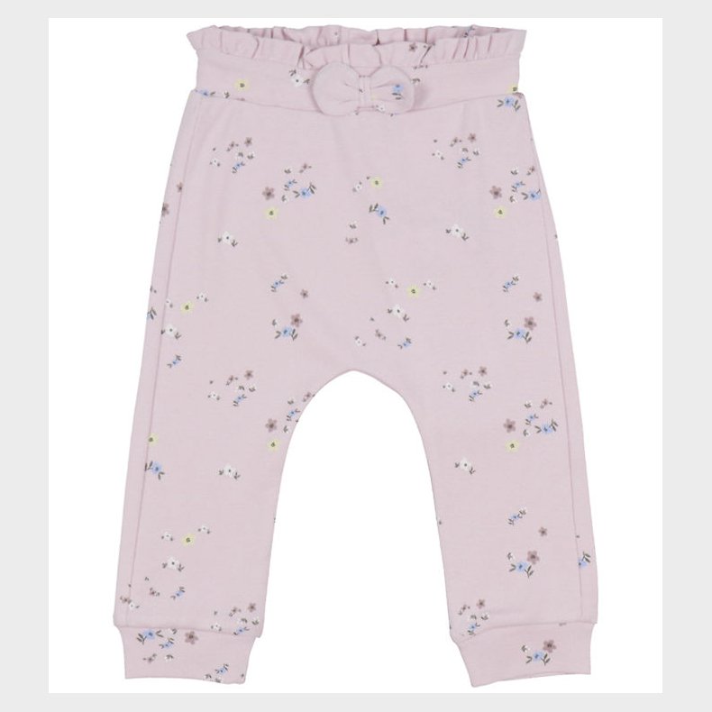 Name It Bukser - NbfDisse - Light Lilac m. Blomster