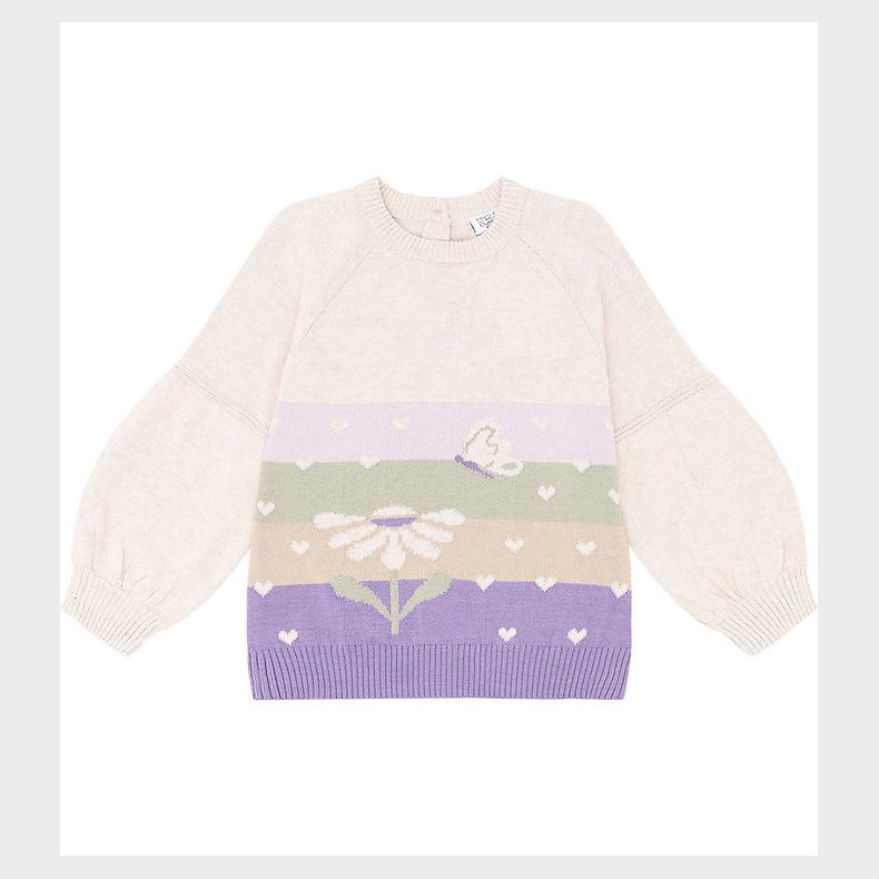 Hust and Claire Bluse - Strik - Pippa - Whisper Melange