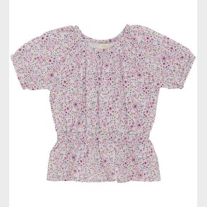 Creamie Top - Buttercream m. Blomster