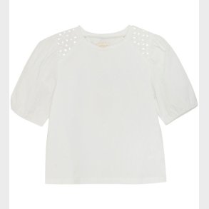 Creamie T-shirt - Broderie Anglaise - Cloud m. Hulmnster