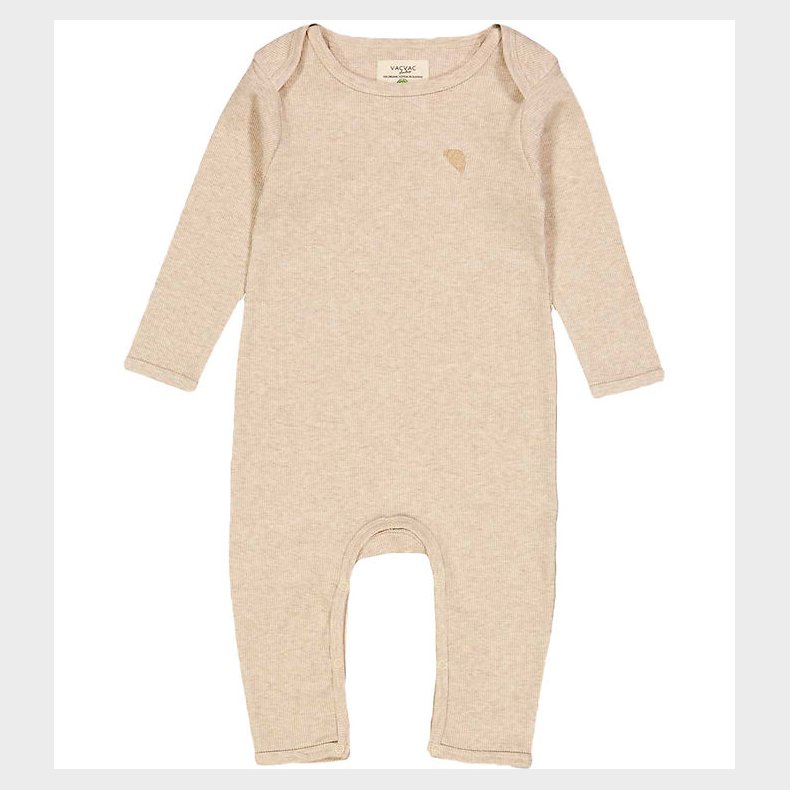 VACVAC Heldragt - Rib - Carlet - Light latte melange