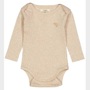VACVAC Body l/ - Rib - Carlet - Light latte melange