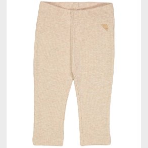 VACVAC Leggins - Carlet - Rib - Light latte melange