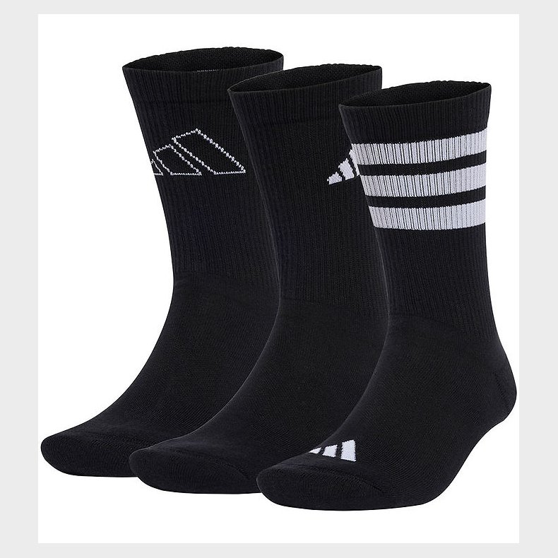 adidas Performance Strmper - 3-pak - Logo - Sort/Hvid