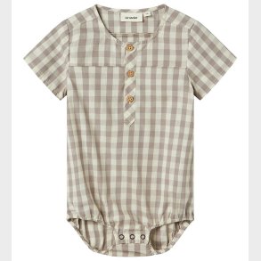 Lil Atelier Skjortebody k/ - NbmDidrik - Vapor Blue