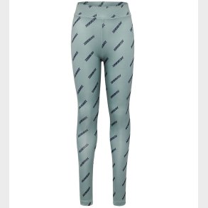 Hummel Leggings - hmlSilje Tights - Iceberg Green