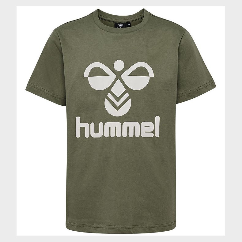 Hummel T-shirt - hmlTres - Olivine