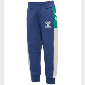 Hummel Sweatpants - hmlSkylan Ajust Waist Pants - True Navy