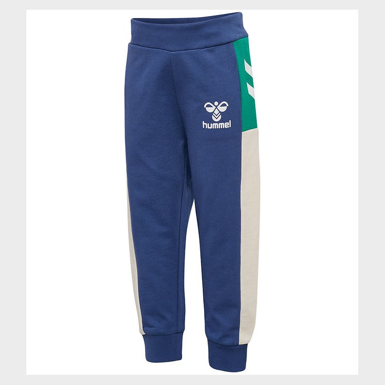 Hummel Sweatpants - hmlSkylan Ajust Waist Pants - True Navy