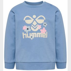 Hummel Sweatshirt - hmlLime - Faded Denim