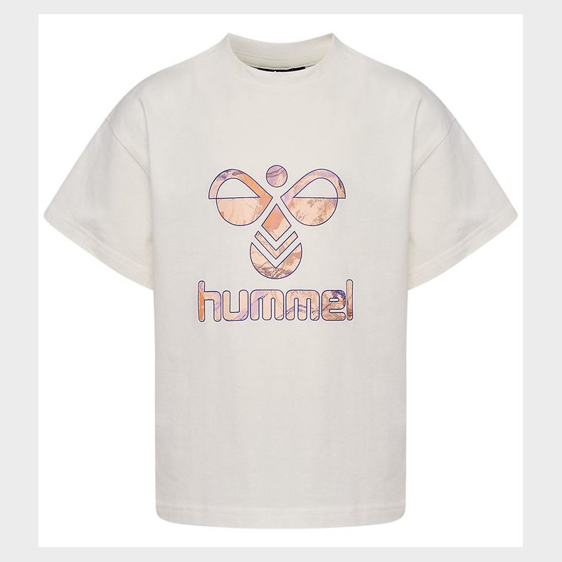 Hummel T-shirt - hmlSwirly - Marsmallow