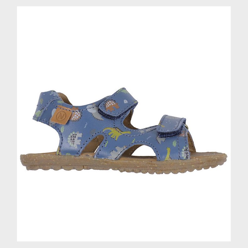 Naturino Sandaler - Sky - Azure m. Dinosaurer