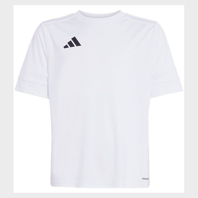 adidas Performance T-shirt - SQUA25 JSY Y - Hvid/Sort