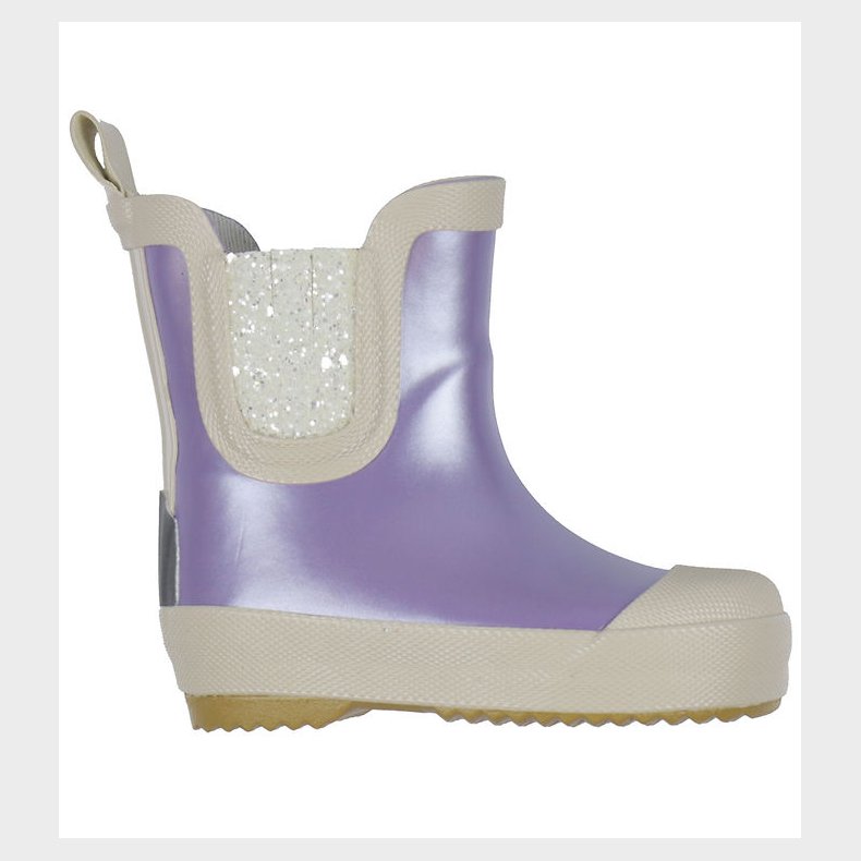 Mikk-Line Gummistvler - Wellies Short Metallic - Dusk