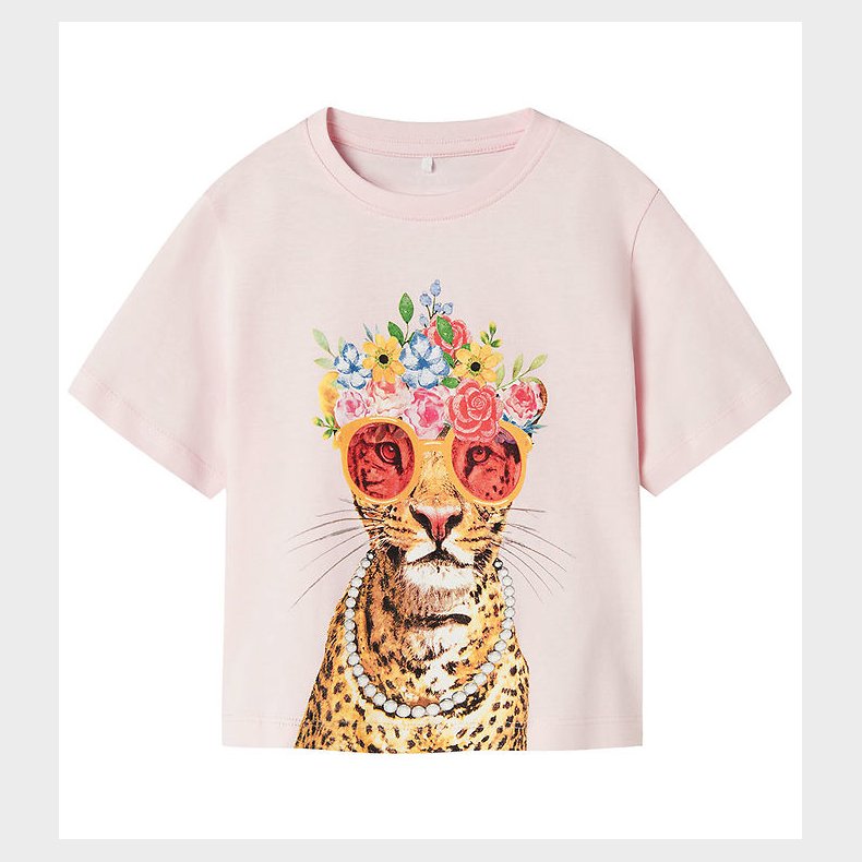 Name It T-shirt - NmfVotea - Ballerina/Leo m. Print