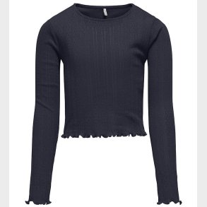 Kids Only Bluse - Noos - KogCarlotta - Night Sky m. Hulmnster