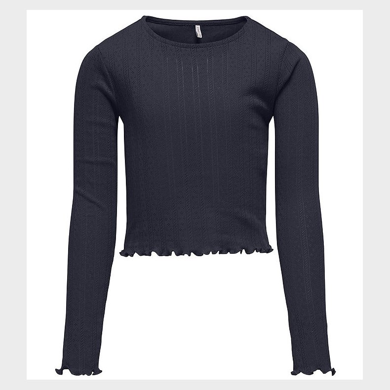 Kids Only Bluse - Noos - KogCarlotta - Night Sky m. Hulmnster