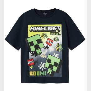 Name It T-shirt - NkmMus Minecraft - Navy Blazer