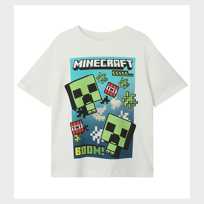 Name It T-shirt - NkmMus Minecraft - Cloud Dancer m. Print