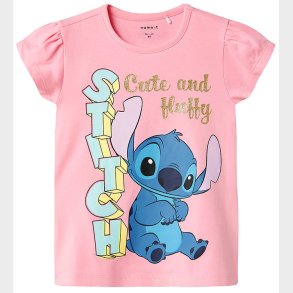 Name It T-Shirt - NmfFolly Stitch - Pink Frosting