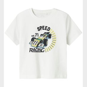 Name It T-shirt - NmmVictor - Bright White/Speed Racing