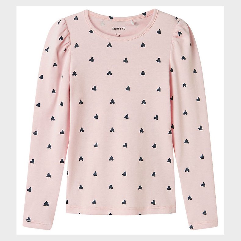 Name It Bluse - NmfDheart - Ballerina m. Hjerter