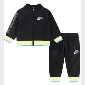 Nike Trningsst - Cardigan/Bukser - Sort