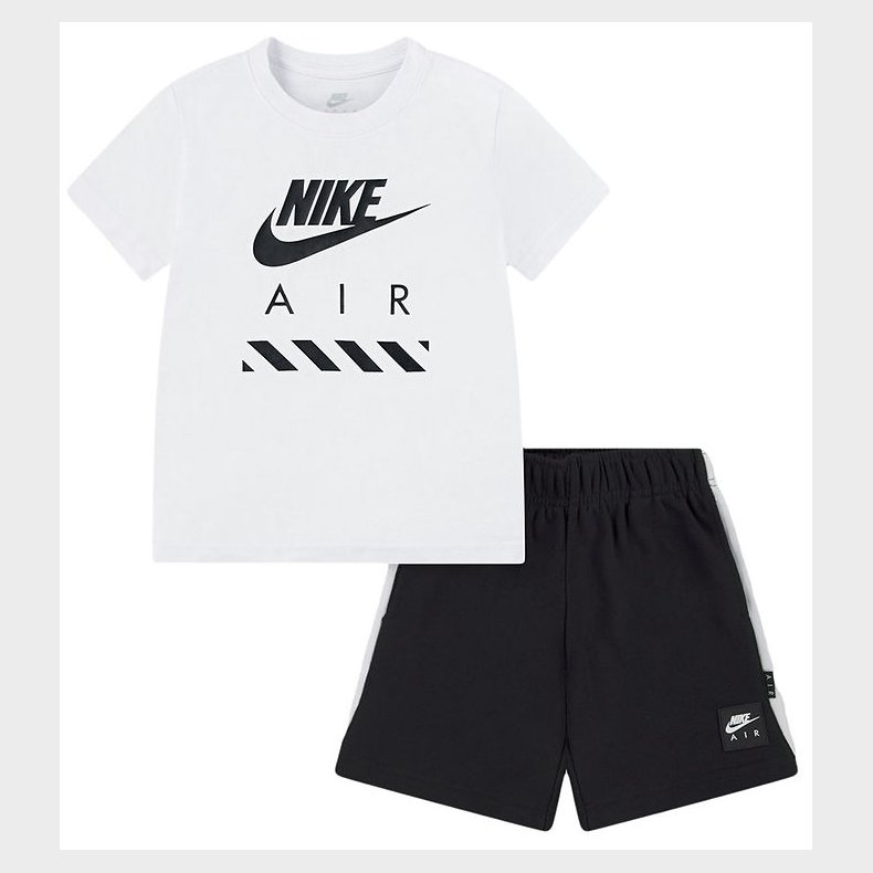 Nike Shortsst - T-shirt/Shorts - Sort/Hvid