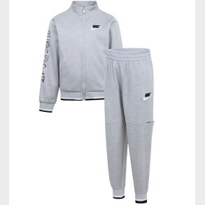 Nike Trningsst - Cardigan/Bukser - Light Smoke Grey Heather