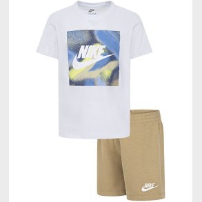 Nike Shortss�t - T-shirt/Shorts - Parachute Beige