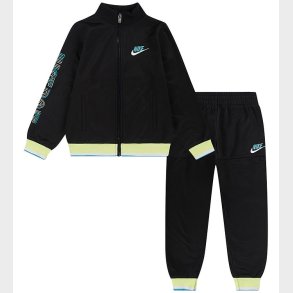 Nike Trningsst - Cardigan/Bukser - Sort