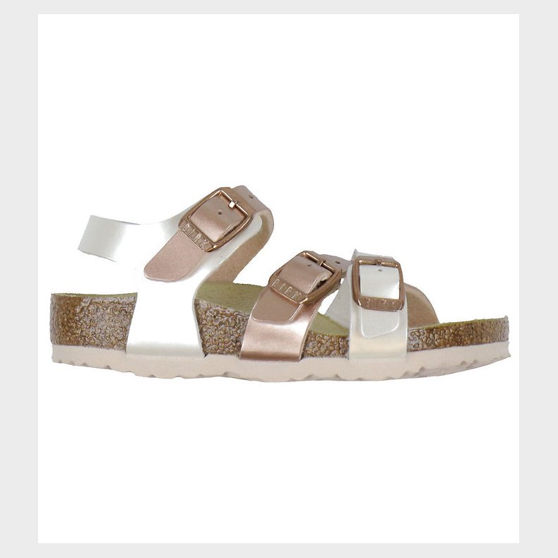 Birkenstock Sandaler - Kumba Split Kids - Electric Metallic Pear