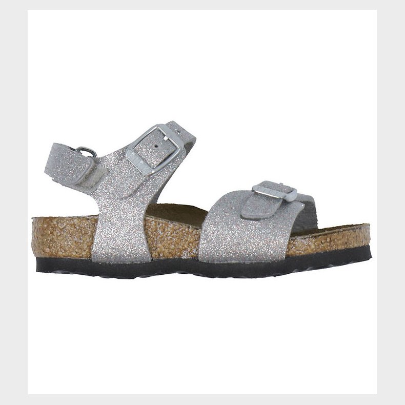 Birkenstock Sandaler - Rio AS Kids - Sparkling Silver