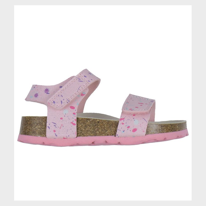 Superfit Sandaler - Fussbettpantoffel - Pink