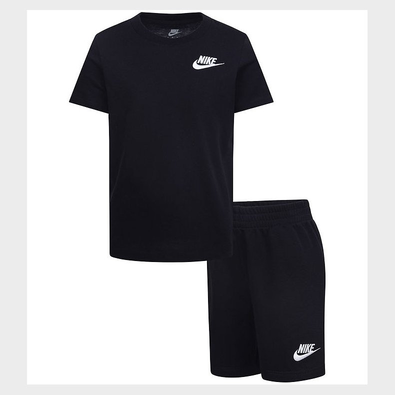 Nike Shortsst - T-shirt/Shorts - Sort/Hvid