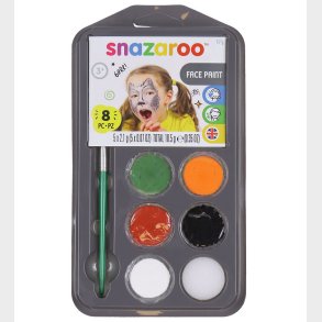 Snazaroo Ansigtsmaling - Halloween - 7 Dele + 1 Ideh�fte