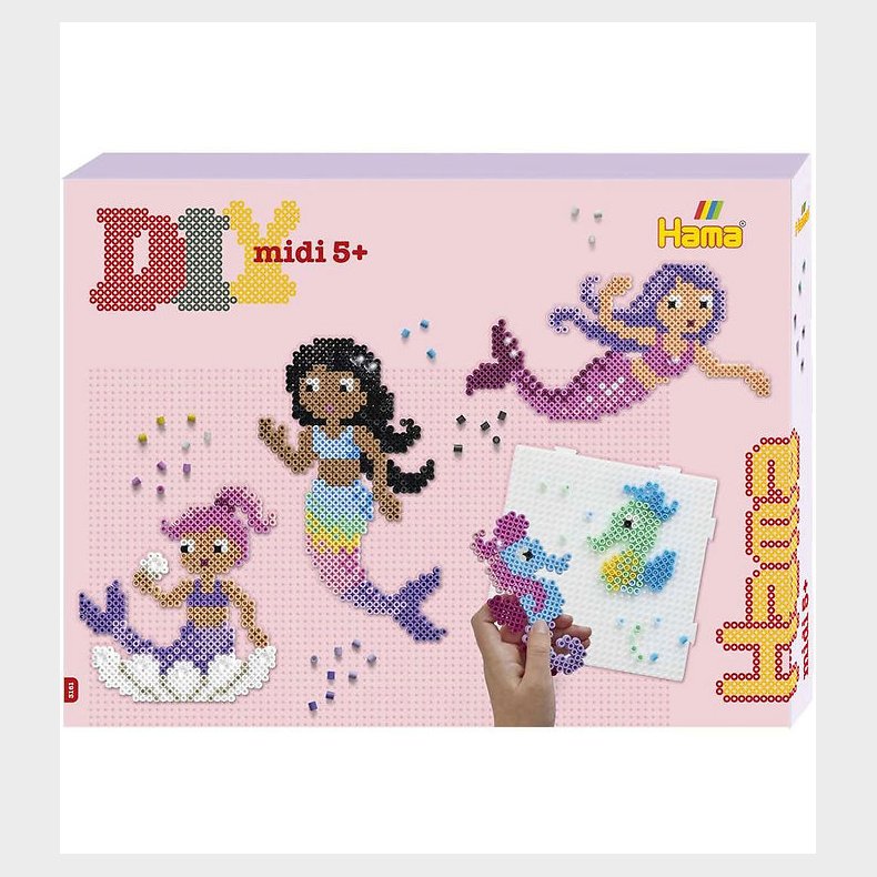 Hama Midi Perles�t - 4000 stk. - Havfruer
