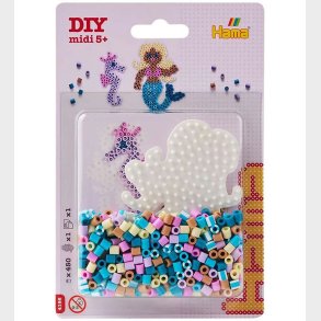 Hama Midi Perlest - 450 stk. - Havfrue