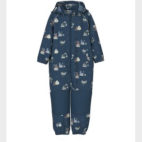 Name It Softshelldragt m. Fleece - Noos - NmmAlfa08 - Sargasso S