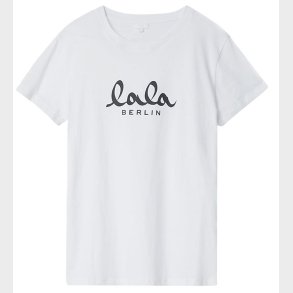 Lala Berlin T-shirt - Cara - Hvid m. Sort
