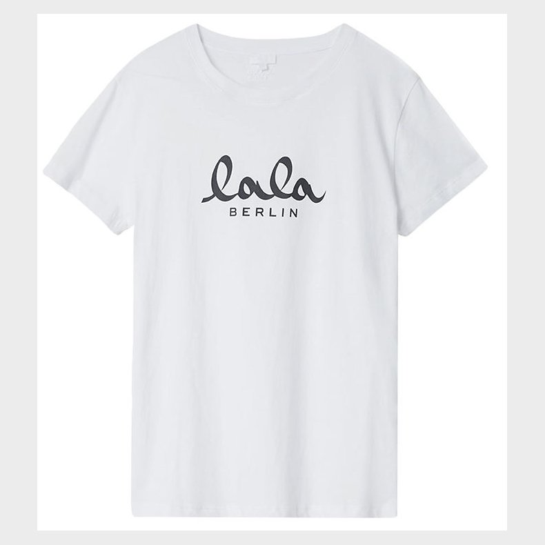 Lala Berlin T-shirt - Cara - Hvid m. Sort