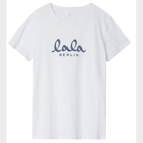 Lala Berlin T-shirt - Cara - Hvid m. Bl�
