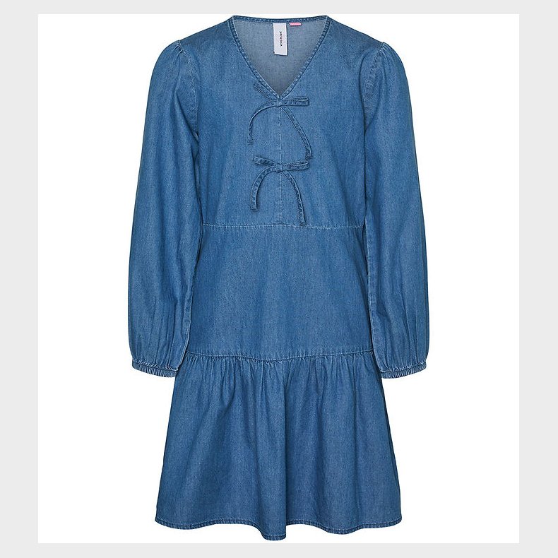 Vero Moda Girl Kjole - VmDemi - Medium Blue Denim