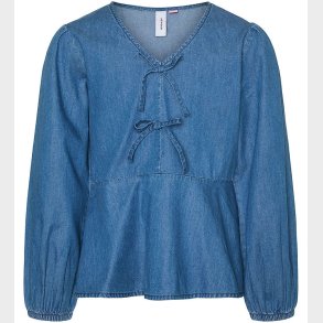 Vero Moda Girl Bluse - VmDemi - Medium Blue Denim