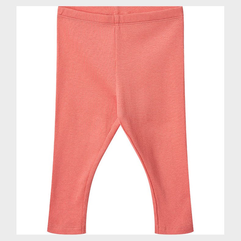 Wheat Leggings - Rib - Maddy - Light Coral