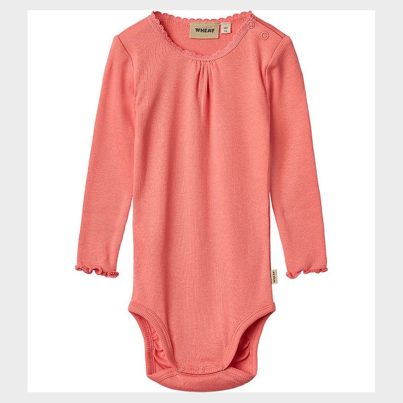 Wheat Body l/� - Rib - Lotta - Light Coral