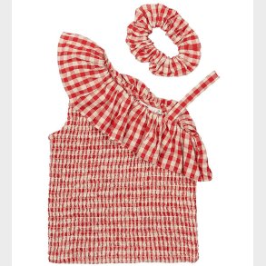 The New Top - TnNally - Poppy Red Check