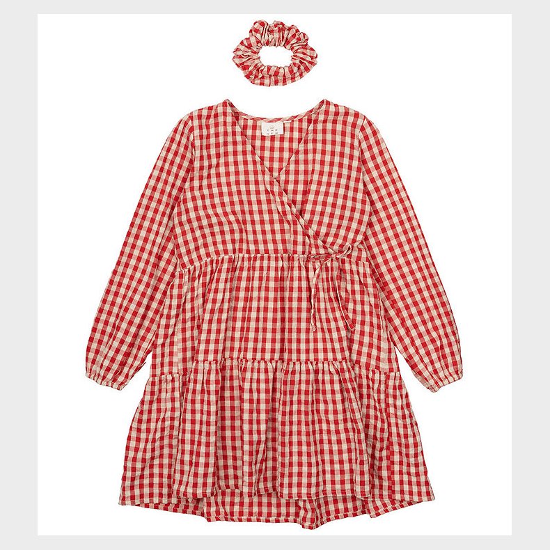 The New Kjole - TnNally - Poppy Red Check