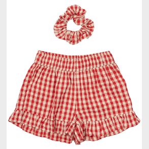 The New Shorts - TnNally - Poppy Red Check