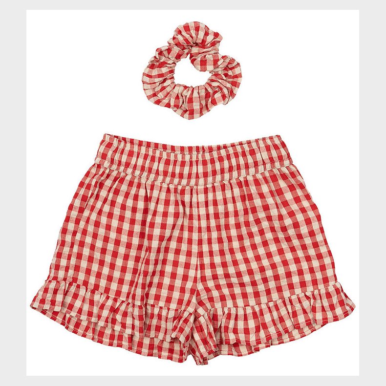 The New Shorts - TnNally - Poppy Red Check